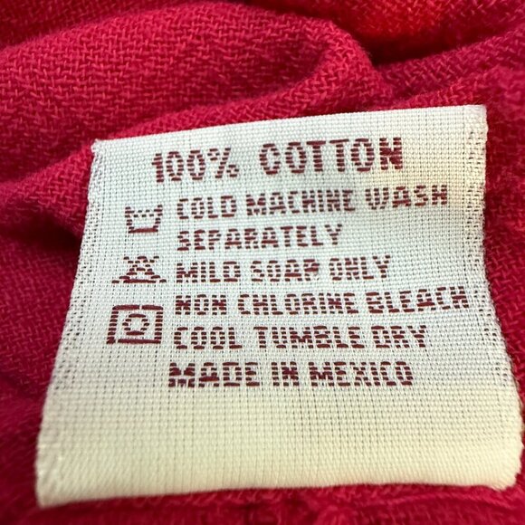 Oh My Gauze! Cold Shoulder Maxi Dress Women's 1X Pink Slit Beach Coastal Travel - Picture 14 of 15